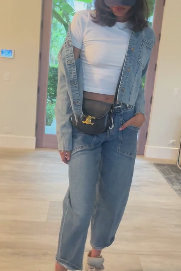 Drawstring Jeans