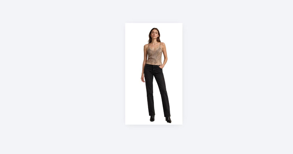 The Vivi Lace-Trimmed Top