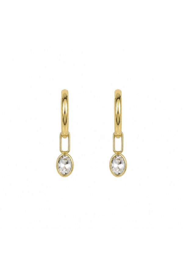 The Giselle Gold Hoop Earrings