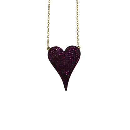 Diamonds Heart Necklace pookie and sebastian